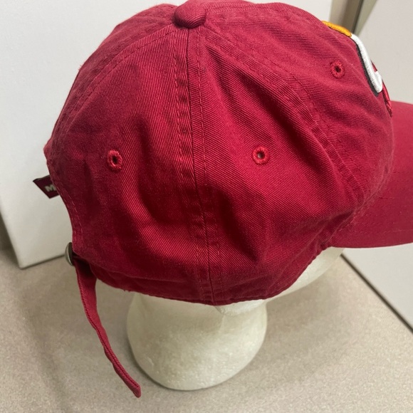 Miami Heat New Era 9Twenty Strapback Hat Dad Cap Adjustable Red OSFM NBA - Picture 4 of 8